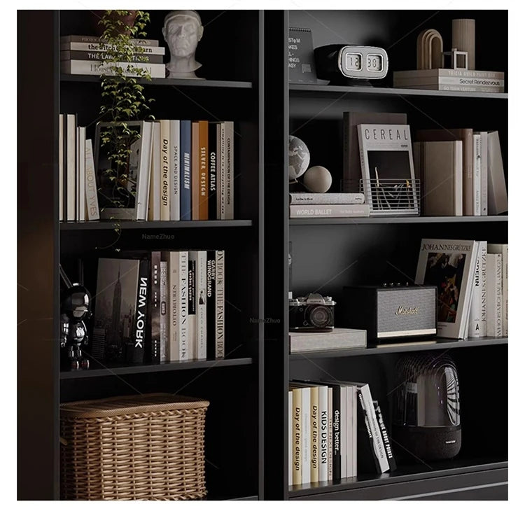 Elegant Solid Wood Cabinet with Shelves and Drawers - Perfect for Home and Office Storage hmz-4958
