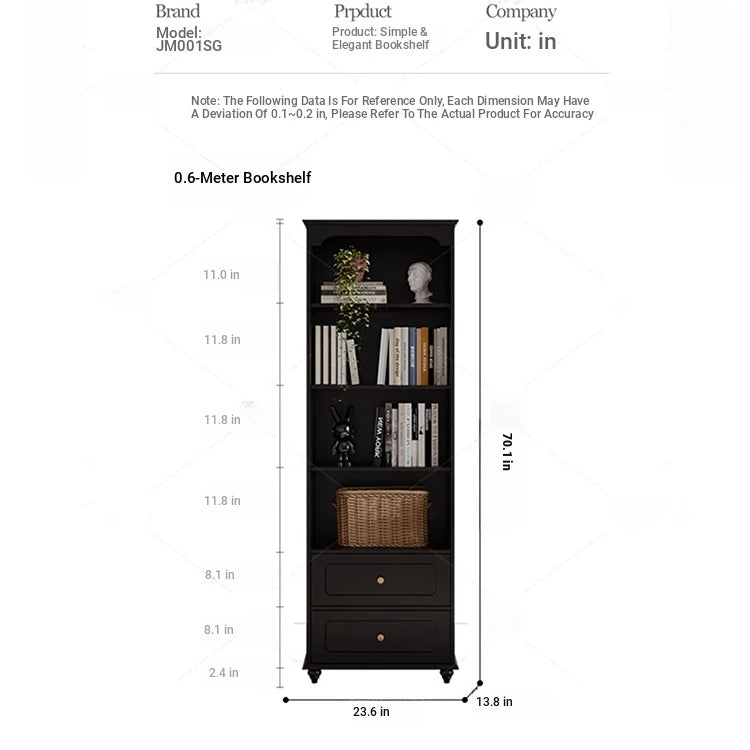 Elegant Solid Wood Cabinet with Shelves and Drawers - Perfect for Home and Office Storage hmz-4958