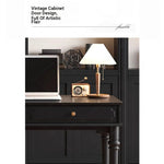 Stylish Solid Wood Desk with Drawer - Elegant Home Office Furniture hmz-4959