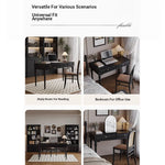 Stylish Solid Wood Desk with Drawer - Elegant Home Office Furniture hmz-4959