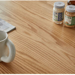 Stunning Red Oak Table in Natural Wood Finish – Perfect for Modern Homes hmzj-804