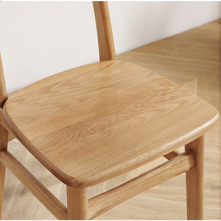Stunning Oak Wood Chair in Natural Finish – Enhance Your Home Décor hmzj-806