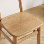 Stunning Oak Wood Chair in Natural Finish – Enhance Your Home Décor hmzj-806
