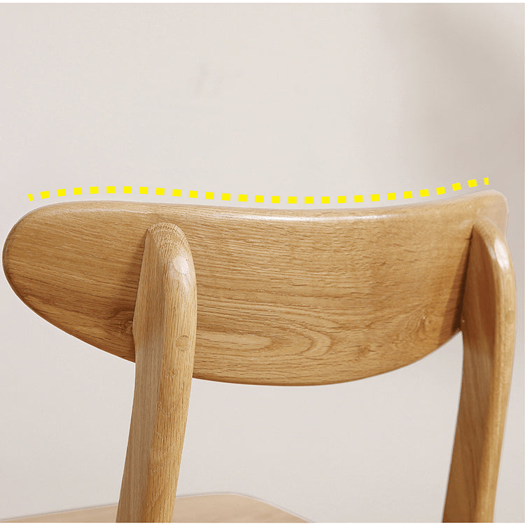 Stunning Oak Wood Chair in Natural Finish – Enhance Your Home Décor hmzj-806