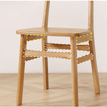 Stunning Oak Wood Chair in Natural Finish – Enhance Your Home Décor hmzj-806