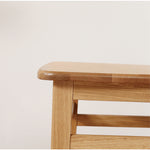 Stunning Oak Wood Chair in Natural Finish – Enhance Your Home Décor hmzj-806