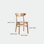 Stunning Oak Wood Chair in Natural Finish – Enhance Your Home Décor hmzj-806