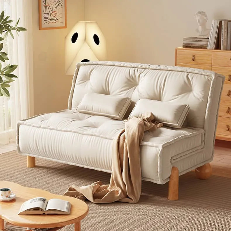 Stylish Leathaire Lounger with Ash Wood Frame and Modern Design hns-4119