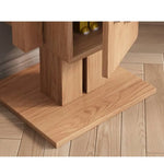 Stylish Ash Wood & Plywood Cabinet - Elevate Your Space with Modern Design hns-4123