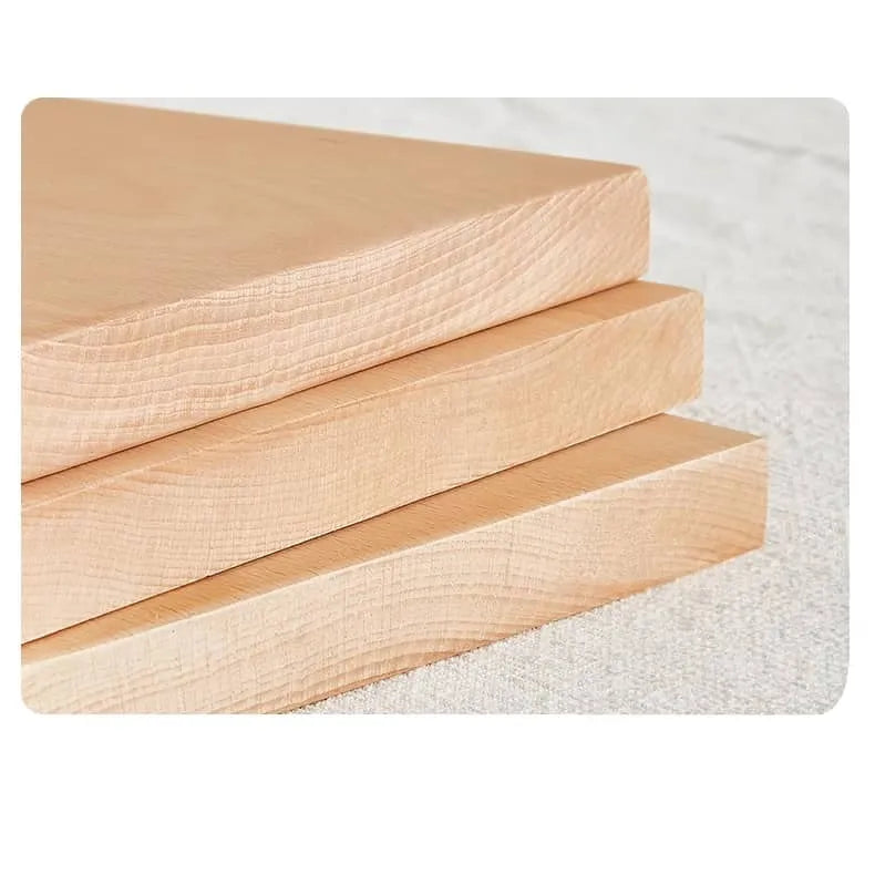 Stylish Multi-Purpose Storage Rack with Beech Wood & Stainless Steel Finish hns-4129