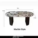 Modern Sintered Stone Dining Table with Marble Finish - Stylish Multi-layer Board Design for Elegant Dining Experiences hny-5221