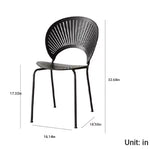 Stylish Solid Wood Dining Chair with Soft Cushion for Modern Interiors hny-5222