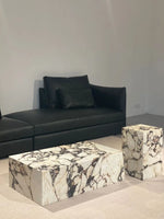 Elegant Sintered Stone Multi-Layer Side Table for Modern Living Rooms - Stylish and Durable Coffee Table hny-5224