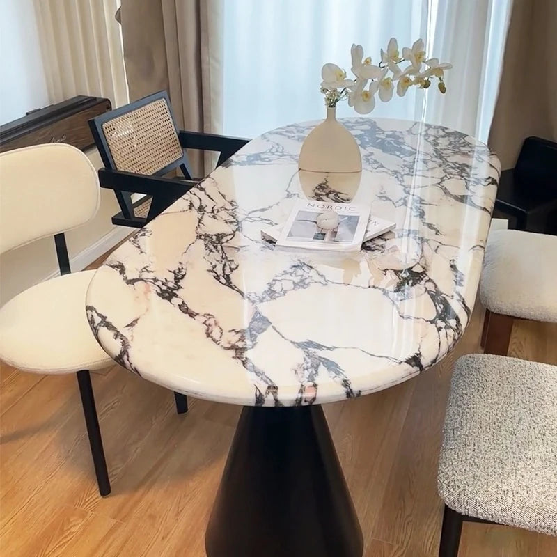 Luxurious Ash Wood Dining Chair with Faux Lambswool Upholstery - Modern Comfort for Your Dining Space hny-5226