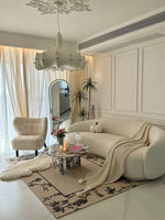 Stylish Sintered Stone Coffee Table – Modern Marble Design for Elegant Living Rooms! hny-5227