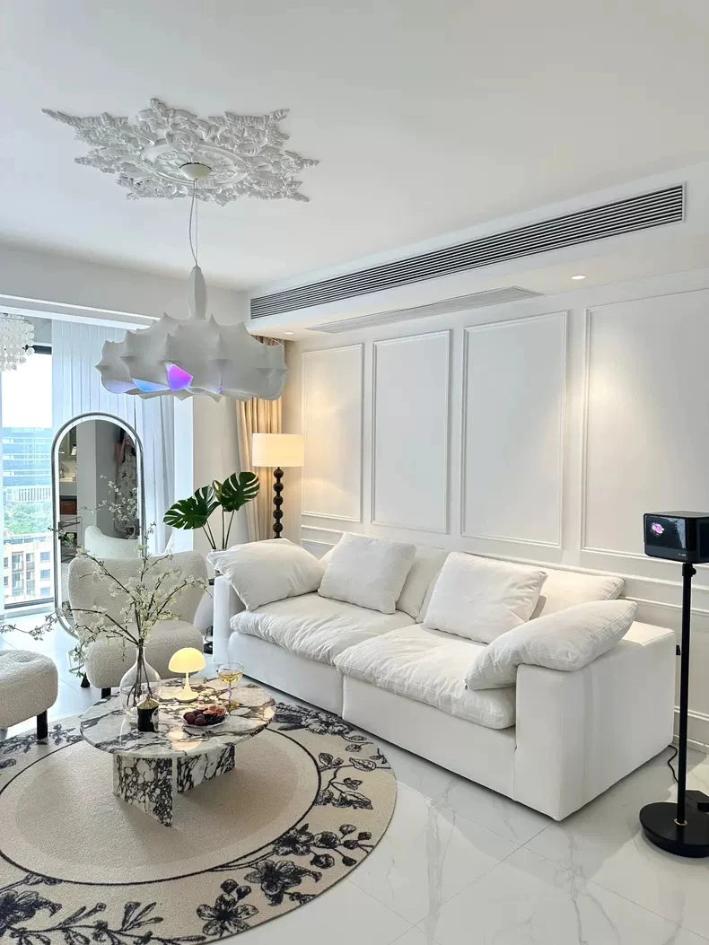 Stylish Sintered Stone Coffee Table – Modern Marble Design for Elegant Living Rooms! hny-5227