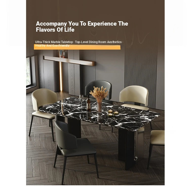 Stylish Synthetic Leather Dining Chair for Modern Interiors - Comfortable and Sleek Design hny-5231