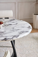 Elegant Sintered Stone Dining Table with Multi-Layer Board - Modern Oval Design for Stylish Dining Spaces hny-5235