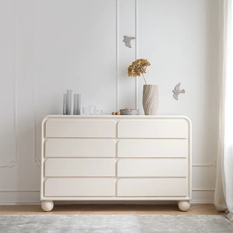 Modern Oak Pine Multi-Layer Board Cabinet with Sleek Design - Ideal for Stylish Home Storage hqlw-4018