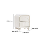 Modern Oak Pine Nightstand with Multi-Layer Board and Unique Design hqlw-4021