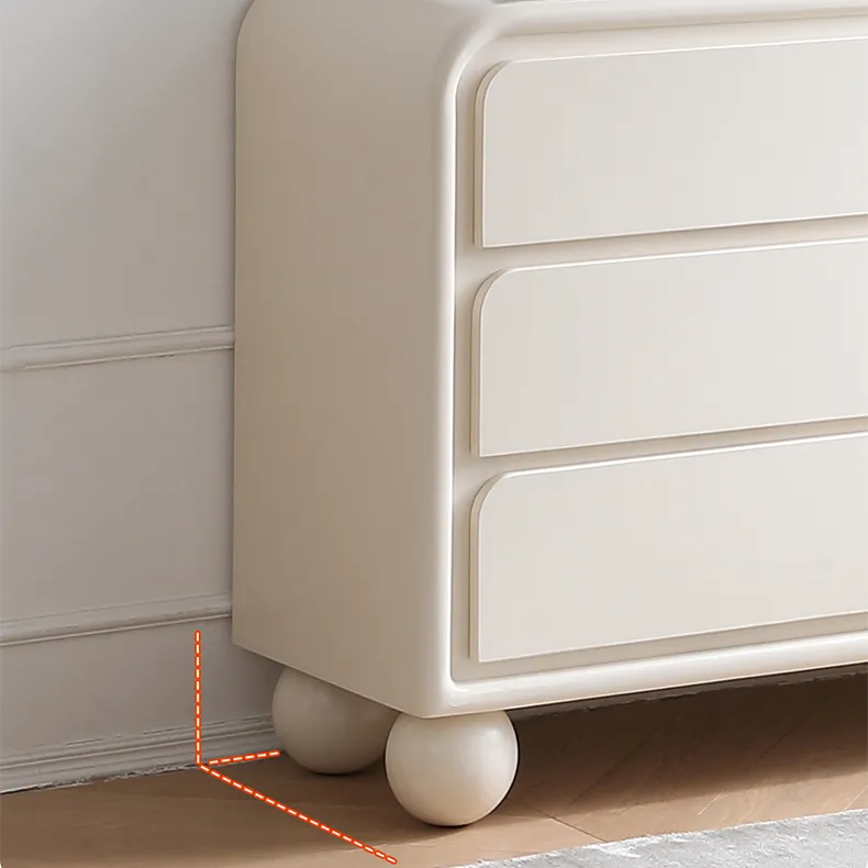 White Oak Pine Multi-Layer Board Cabinet - Modern Minimalist Storage Solution hqlw-4027