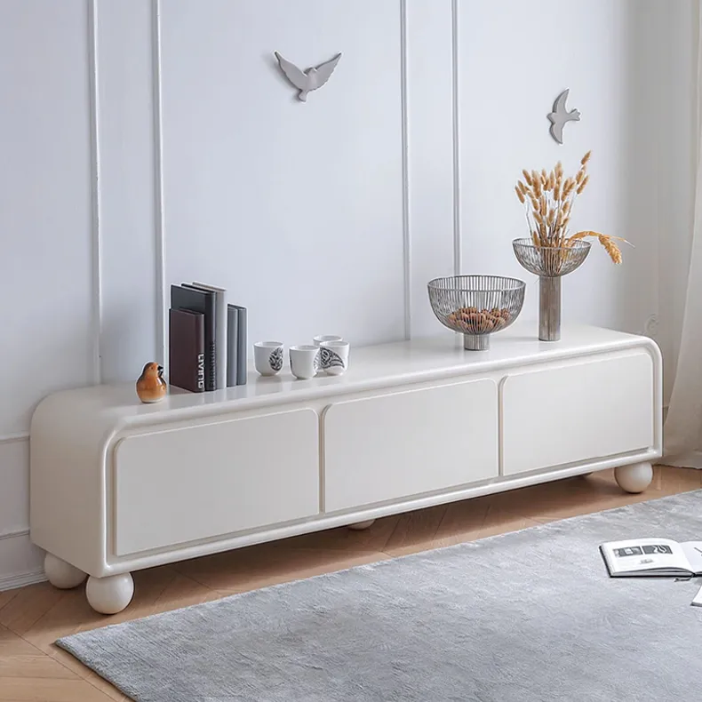 Sleek Black Oak Pine Multi-Layer TV Stand - Modern Living Room Furniture hqlw-4037