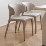 Stylish Synthetic Leather Dining Chairs for Modern Home Decor hqlw-4042