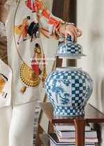 Stylish Rubber Wood Side Table with Synthetic Leather Accents – Perfect for Any Space! hrn-5258