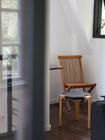 Stylish Cowhide and Ash Wood Stool - Modern Hexagonal Design for Any Space hrn-5262