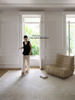 Stylish Cowhide and Ash Wood Stool - Modern Hexagonal Design for Any Space hrn-5262