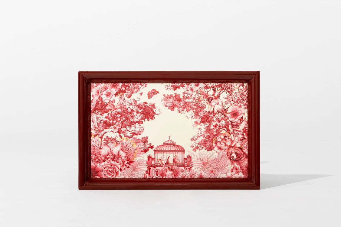 Elegant Birch Side Table with Floral Design – Modern Accent for Living Room or Bedroom hrn-5266