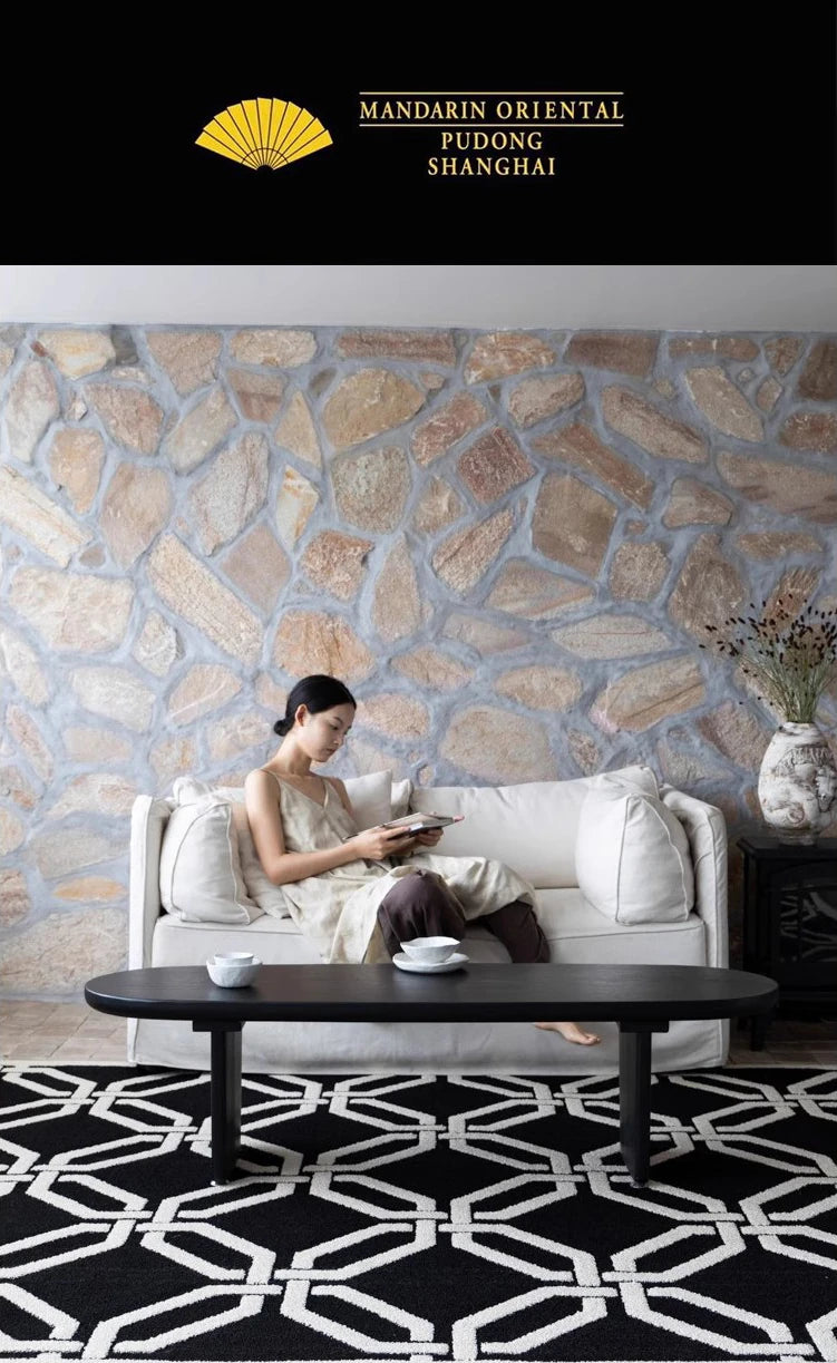 Elegant Birch Side Table with Floral Design – Modern Accent for Living Room or Bedroom hrn-5266