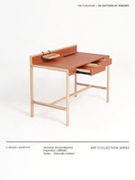 Stylish Ash Wood Chair with Synthetic Leather Upholstery – Modern Comfort for Your Home or Office hrn-5270