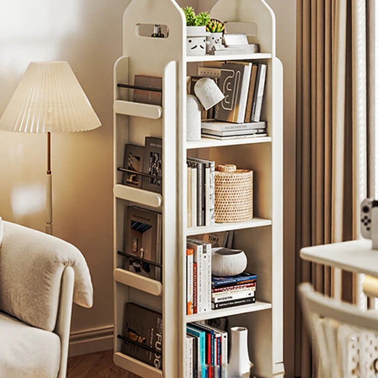 Stylish Solid Wood Storage Rack - Modern and Versatile Bookshelf for Home Organization hrvr-5081