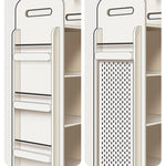 Stylish Solid Wood Storage Rack - Modern and Versatile Bookshelf for Home Organization hrvr-5081