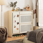 Stylish Solid Wood Cabinet with Multi-Layer Design - Perfect for Modern Storage Solutions hrvr-5082