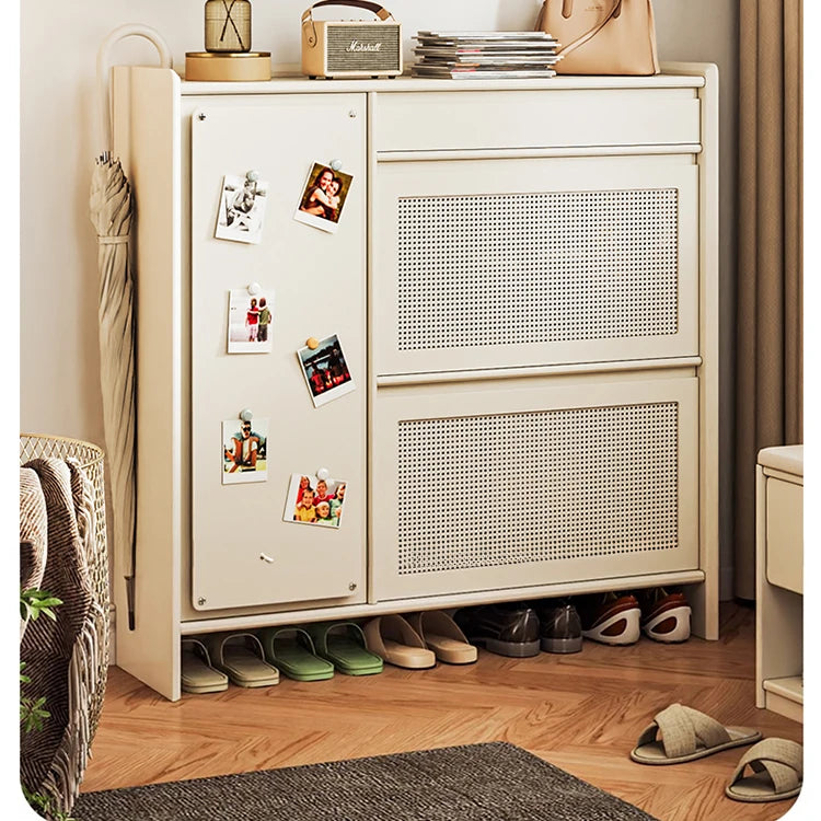 Stylish Solid Wood Cabinet with Multi-Layer Design - Perfect for Modern Storage Solutions hrvr-5082