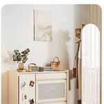 Stylish Solid Wood Cabinet with Multi-Layer Design - Perfect for Modern Storage Solutions hrvr-5082
