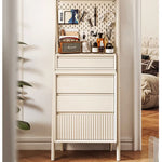 Stylish Solid Wood Pine Multi-Layer Cabinet with Functional Organizer – Perfect for Modern Living Spaces! hrvr-5084