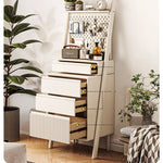 Stylish Solid Wood Pine Multi-Layer Cabinet with Functional Organizer – Perfect for Modern Living Spaces! hrvr-5084