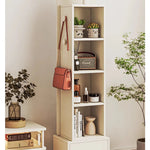 Elegant Solid Wood and Glass Full-Length Mirror – Stylish Multi-Layer Board Design for Home Décor hrvr-5085