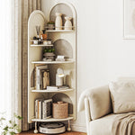 Stylish Solid Wood Rattan Weaving Cabinet - Elegant Curved Design for Modern Living Spaces hrvr-5086