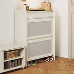 Stylish Solid Wood Cabinet with Multi-layer Design for Organized Storage Solutions hrvr-5088