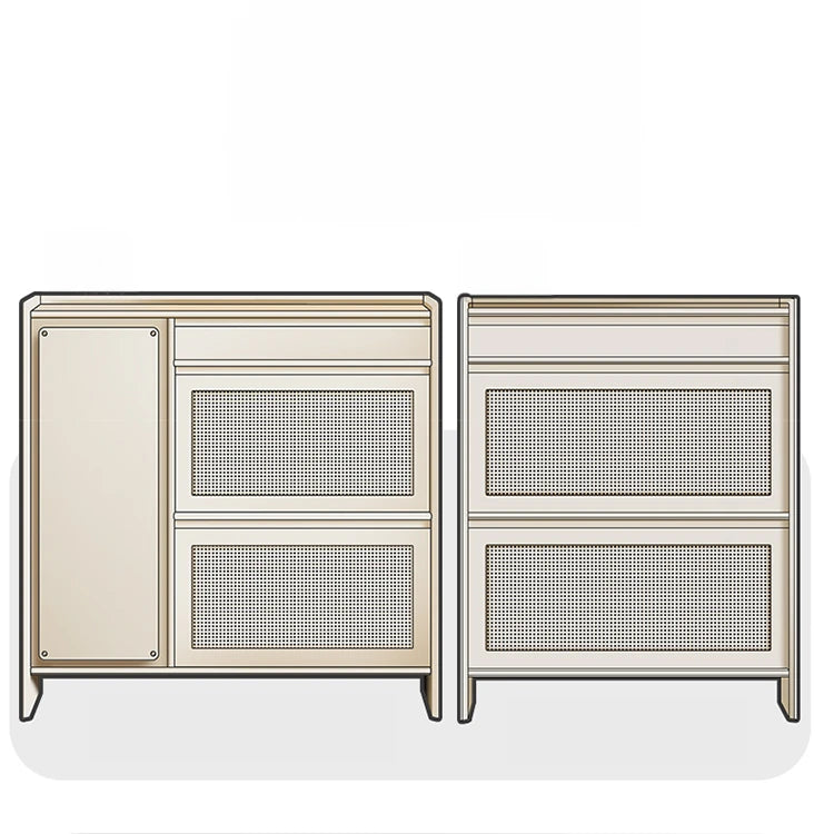 Stylish Solid Wood Cabinet with Multi-layer Design for Organized Storage Solutions hrvr-5088