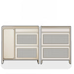 Stylish Solid Wood Cabinet with Multi-layer Design for Organized Storage Solutions hrvr-5088