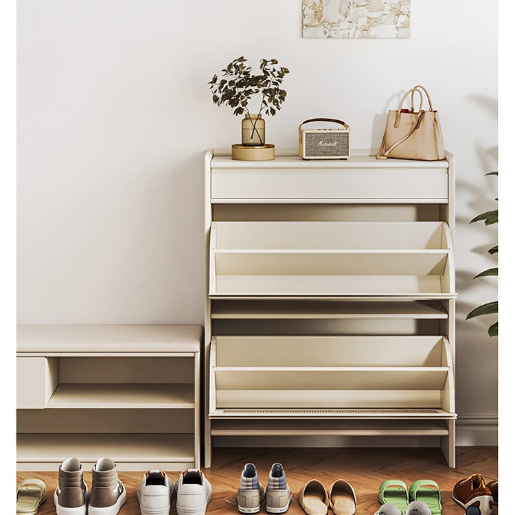 Stylish Solid Wood Cabinet with Multi-layer Design for Organized Storage Solutions hrvr-5088