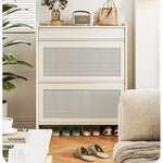 Stylish Solid Wood Cabinet with Multi-layer Design for Organized Storage Solutions hrvr-5088
