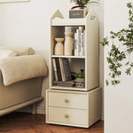 Elegant Solid Wood Multi-Layer Cabinet with Drawers – Stylish Storage Solution for Bedroom or Living Room hrvr-5089