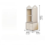 Elegant Solid Wood Multi-Layer Cabinet with Drawers – Stylish Storage Solution for Bedroom or Living Room hrvr-5089