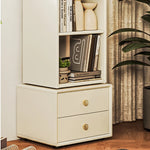 Elegant Solid Wood Multi-Layer Cabinet with Drawers – Stylish Storage Solution for Bedroom or Living Room hrvr-5089